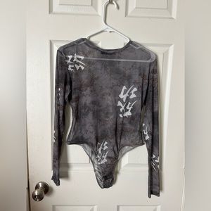 Pretty Little Things woman’s mesh body suit MEDIUM